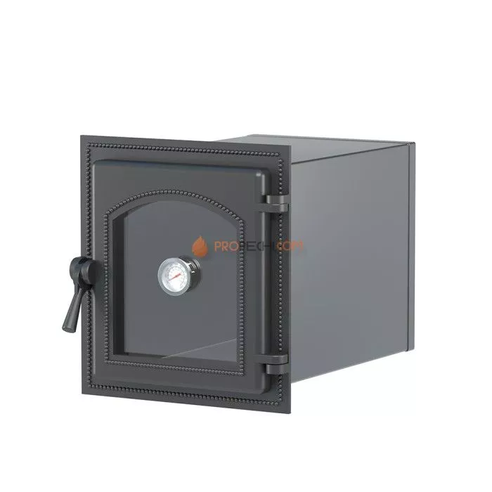 Духовой шкаф Везувий 270 с термометром (Антрацит)