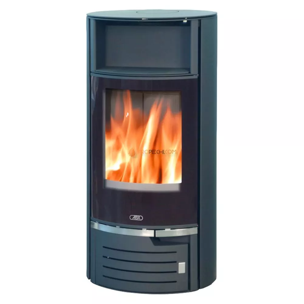 Печь-камин ABX Atlantik 5 черная сталь