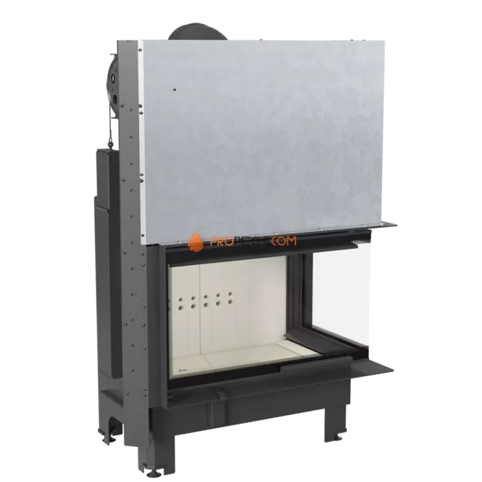 Каминная топка Kratki MBO/P/BS/G/SG (гнутое стекло) (15 кВт)