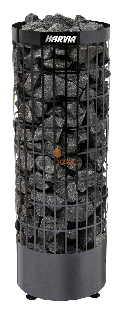 Электрическая печь HARVIA Cilindro PC70E BLACK STEEL без пульта