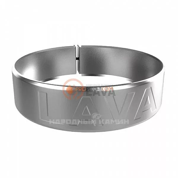 LAVA Труба-сэндвич ЭЛИТ 150/220 мм. 0,5 м 304 нерж/нерж. (0,8 мм)