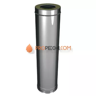 Труба DTH L1000 D104 с изоляцией 50 мм, AISI 321/304 (Вулкан)