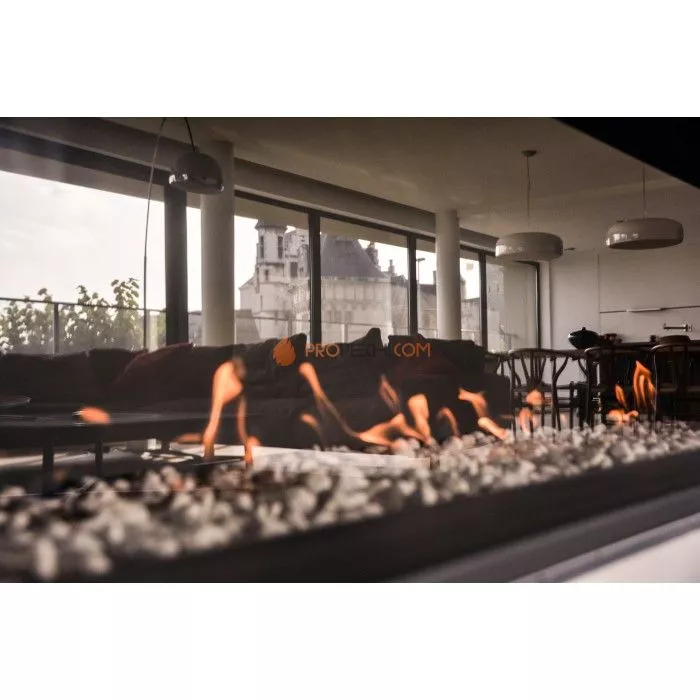 Газовая топка Vero Design Gala Стандарт (1750x500 мм) D130/200 мм, горелка VLK burner