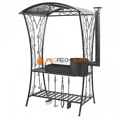 Мангал Везувий Березка