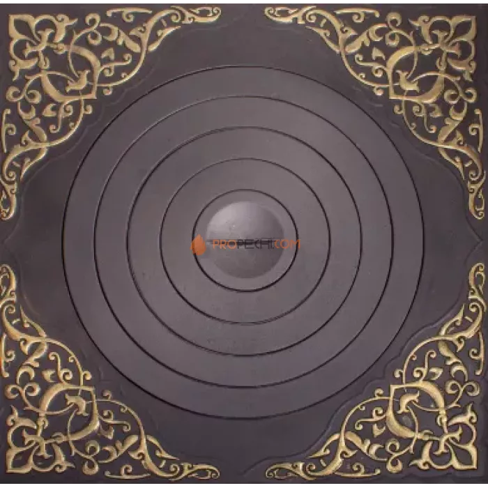 Плита под казан Гефест 03 750х750 ф500 с патиной