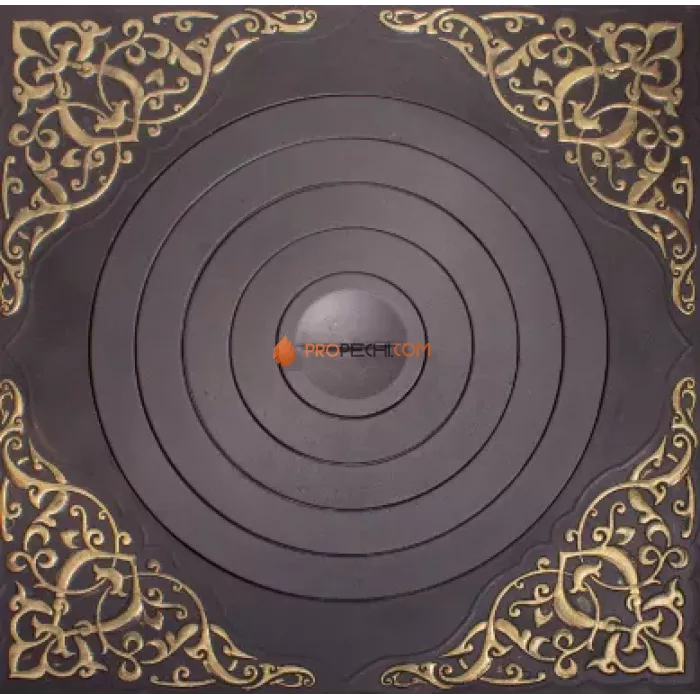 Плита под казан Гефест 03 750х750 ф500 с патиной