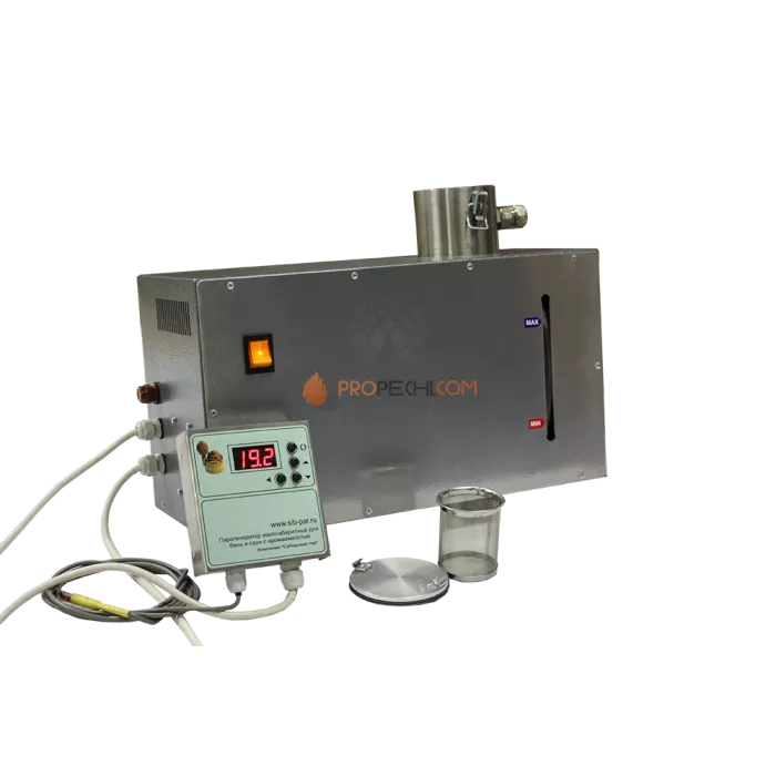 Парогенератор BentWood проточный 2,5 Квт. с таймером учета процедуры