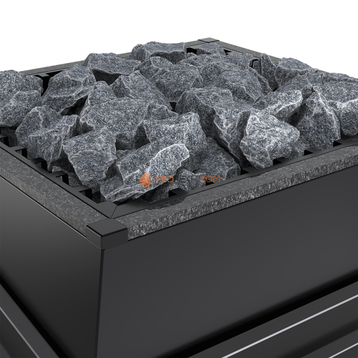 Электрическая печь EOS Future 10 кВт (Stone Nero Impala)