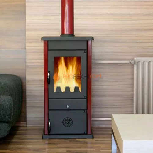 Печь-камин MBS Thermo Vesta Bordo