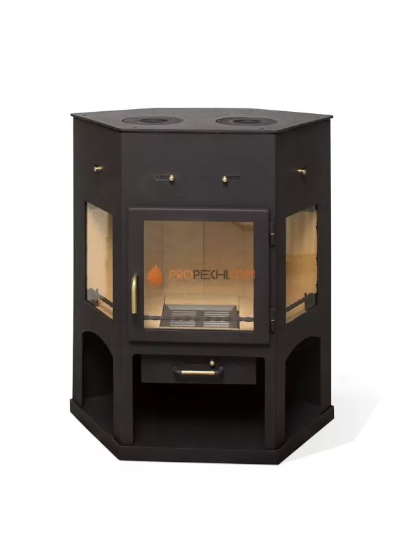 Печь-камин Мета-Бел Енисей с плитой