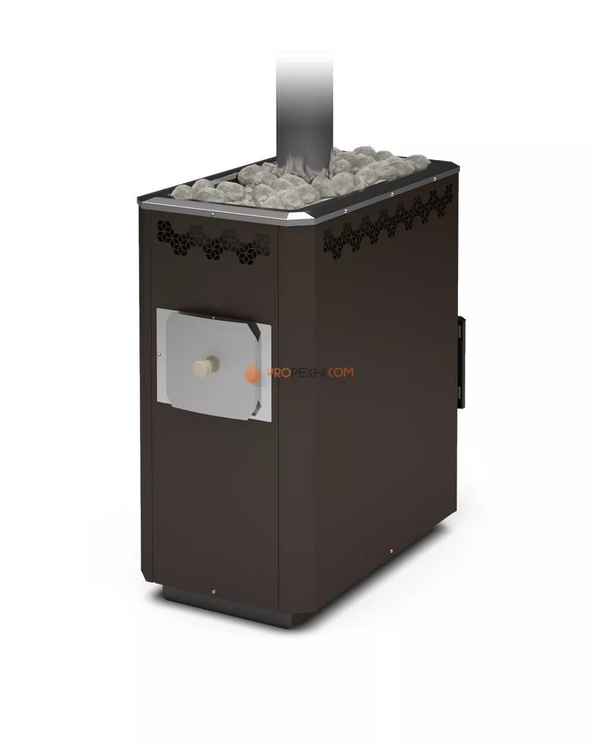 Печь для бани Теплодар Кузбасс 20 ТК Панорама (2018)