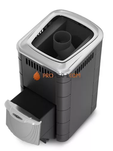 Печь для бани TMF Тунгуска 2017 Inox ДН антрацит