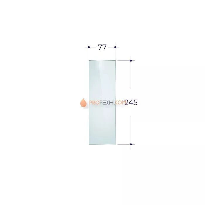 Стекло Везувий KZ-14 (77x245)