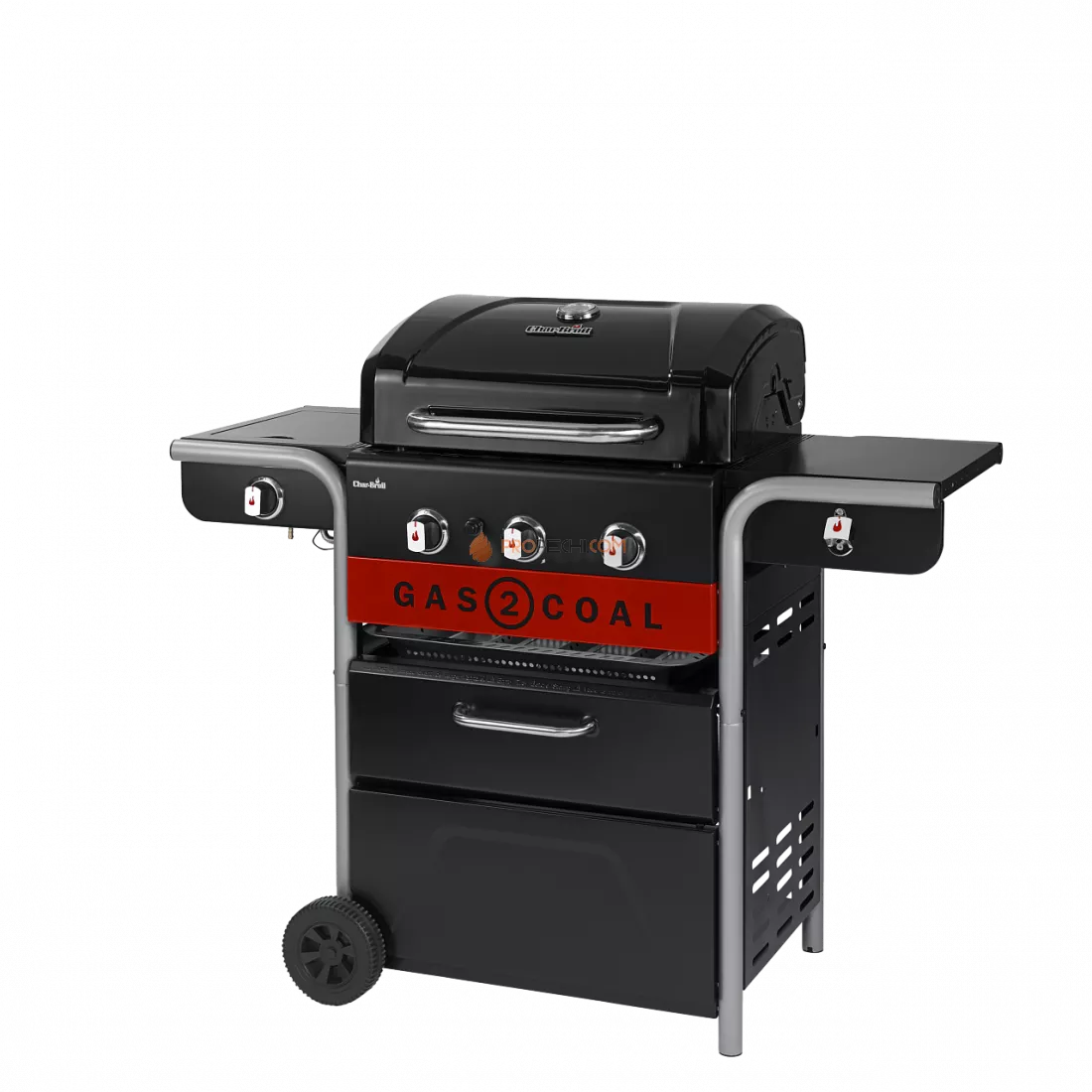 Угольный + Газовый гриль Char-Broil Gas2Coal Hybrid 3B-2