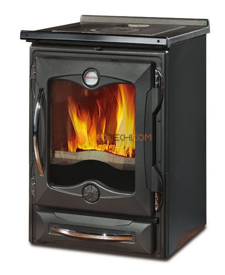 Печь-камин LaNordica Cucinotta (Black)