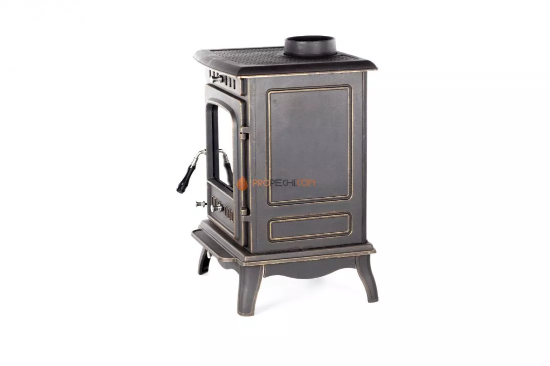 Печь-камин Fireway Erik патина бронза