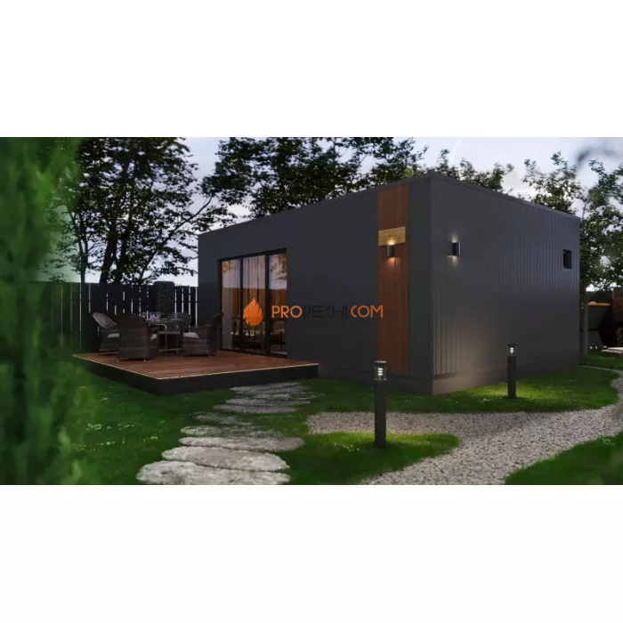 Коммерческая каркасная баня Woodson 7х5 (утепление 100)