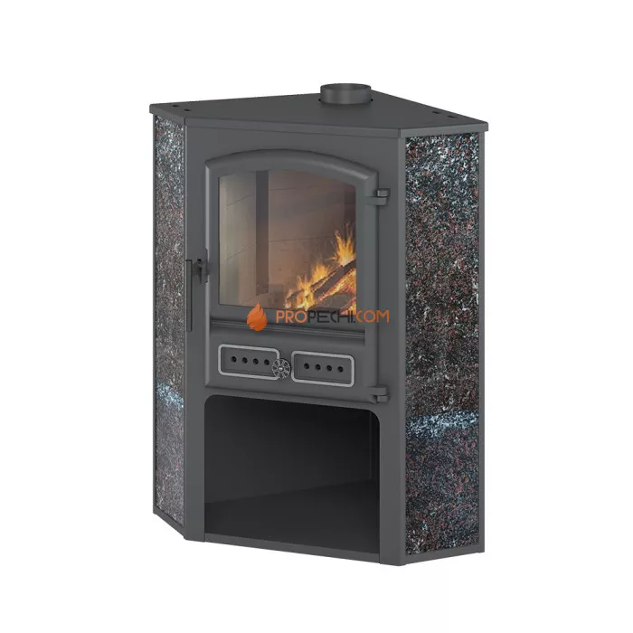 Камин ЭТНА (БКД) угловой Амфиболит D 115мм