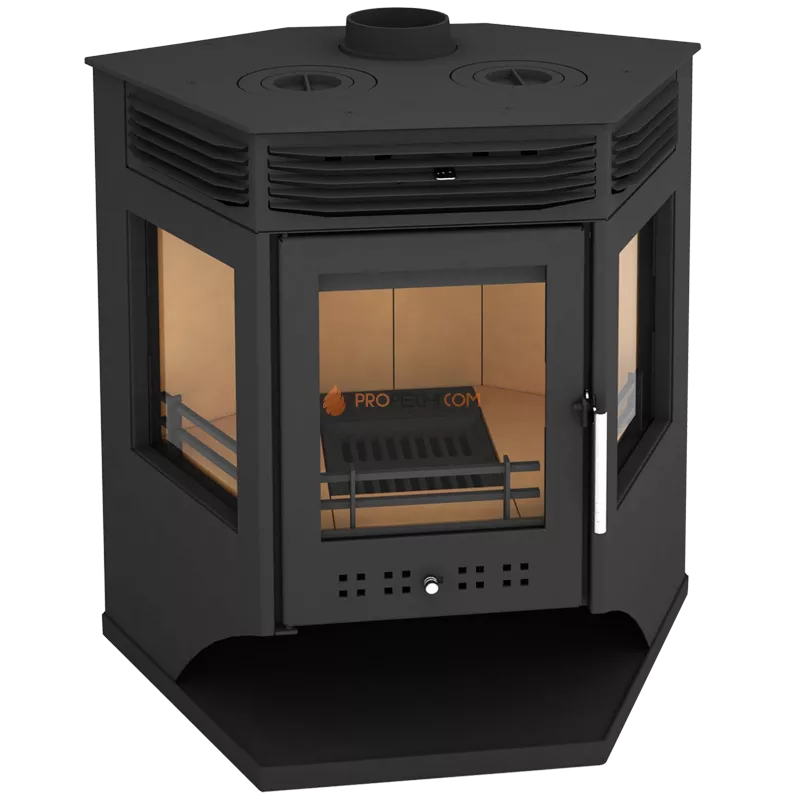 Печь-камин Мета Москва 12 с плитой