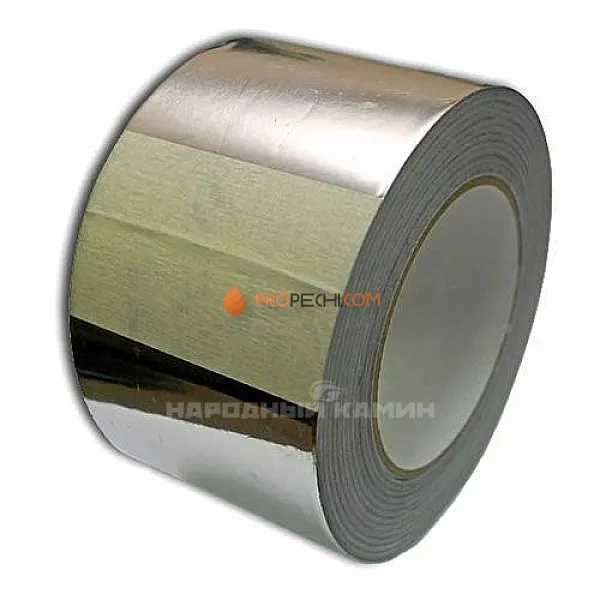 Скотч алюминиевый (50м х 50 мм)