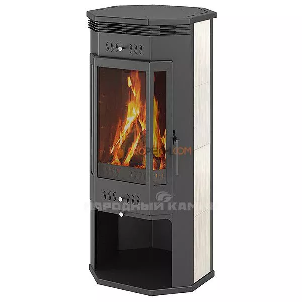 Печь-камин ASTON пристенно-угловой