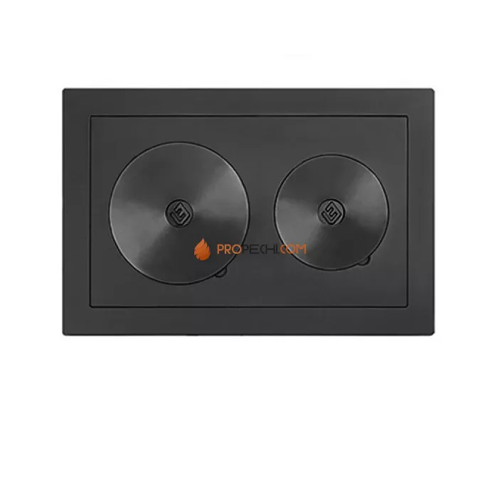 Чугунная плита Везувий двухконфорочная 5В