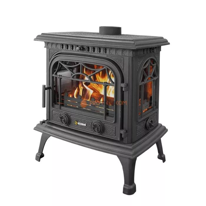 Печь-камин Везувий HR-15Р Антрацит