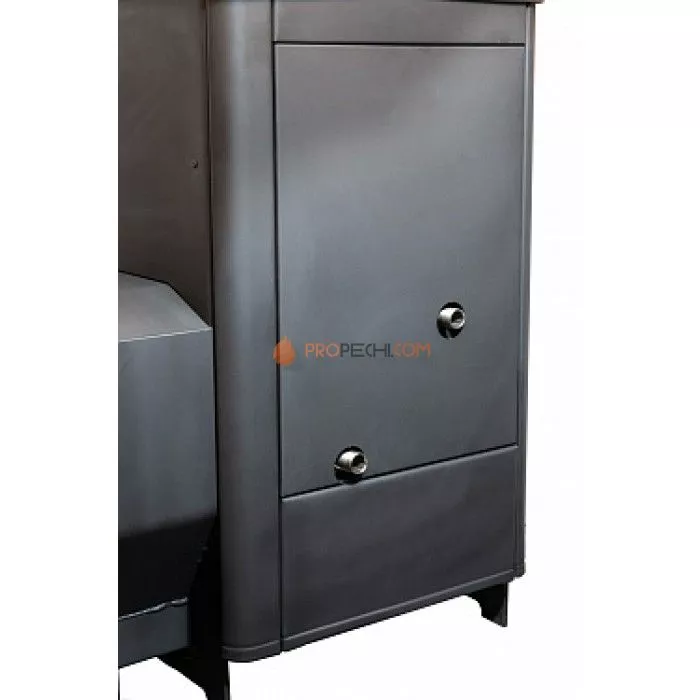 Дровяная печь для бани Варвара Мини укороченная топка