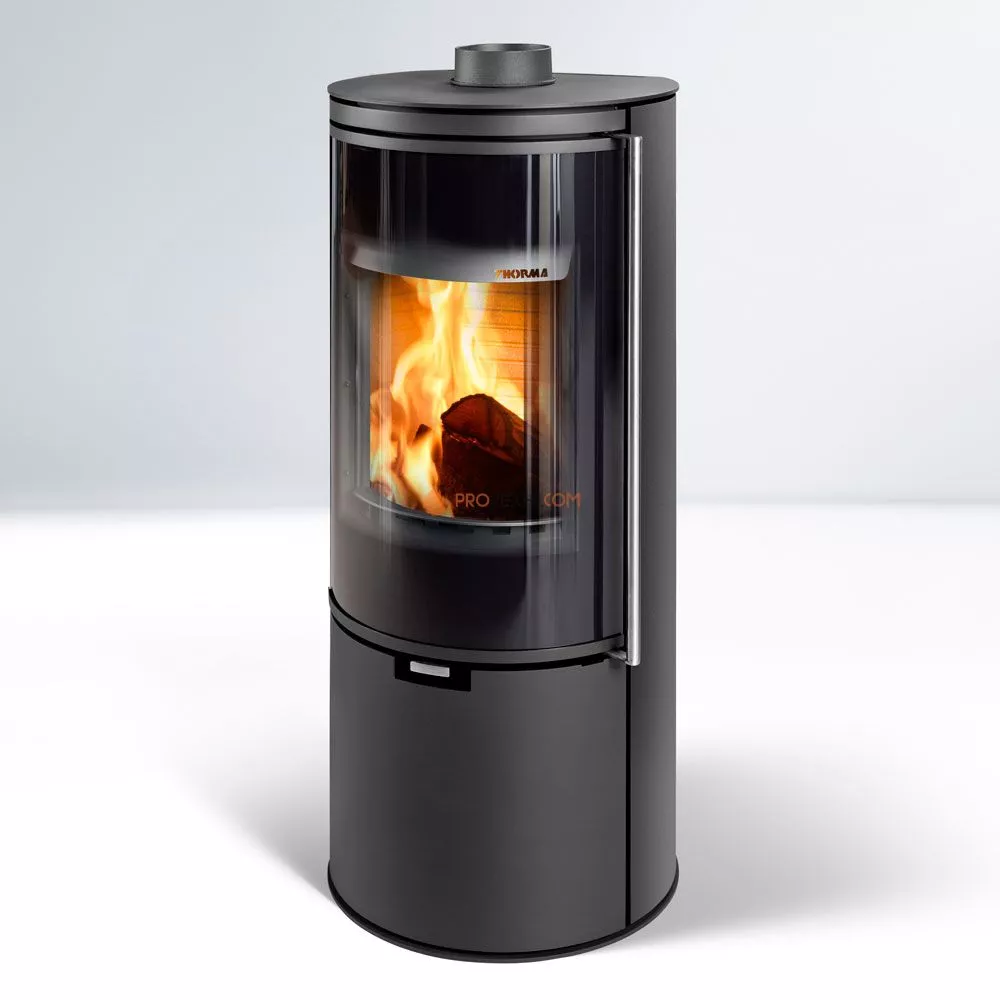 Печь-камин Thorma TOLEDO exclusive, черная
