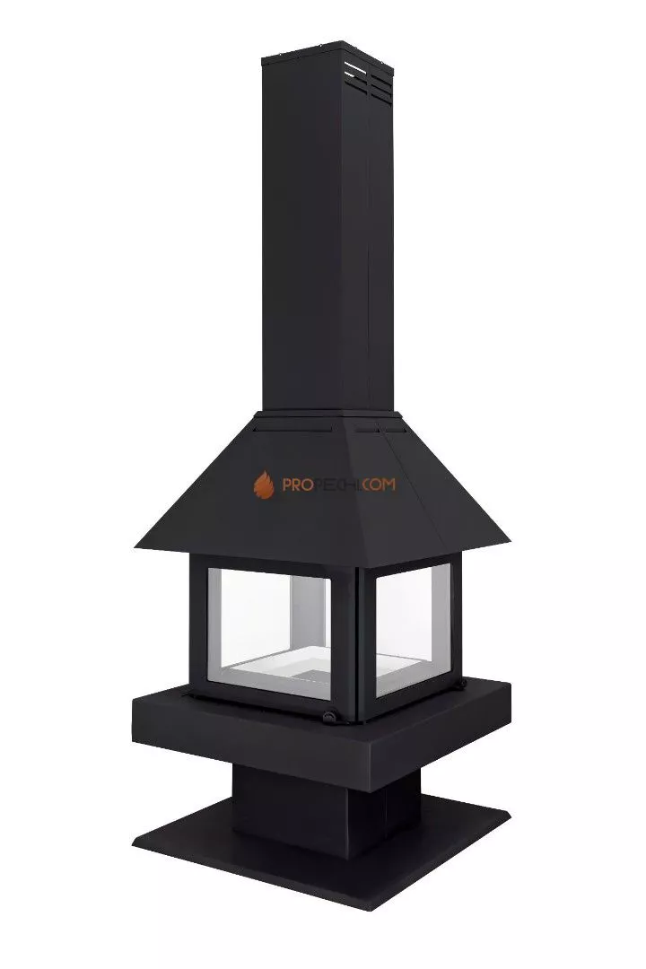 Камин ЭкоКамин Эклипс Островной 4D