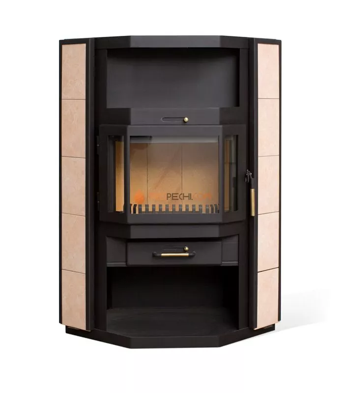 Печь-камин Мета Печора Аква