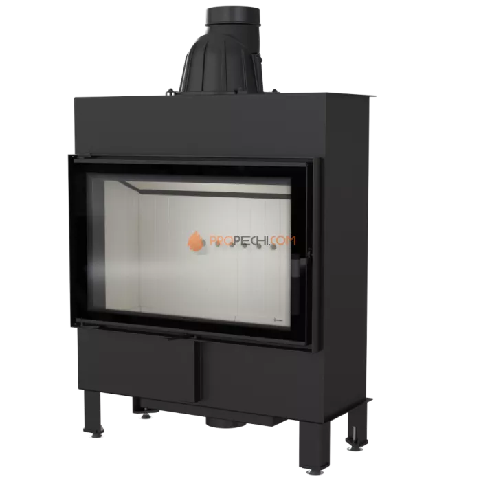 Каминная топка стальная Kratki LUCY/14/SLIM (14 кВт)