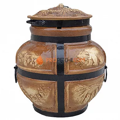 Тандыр Барельеф Медведь